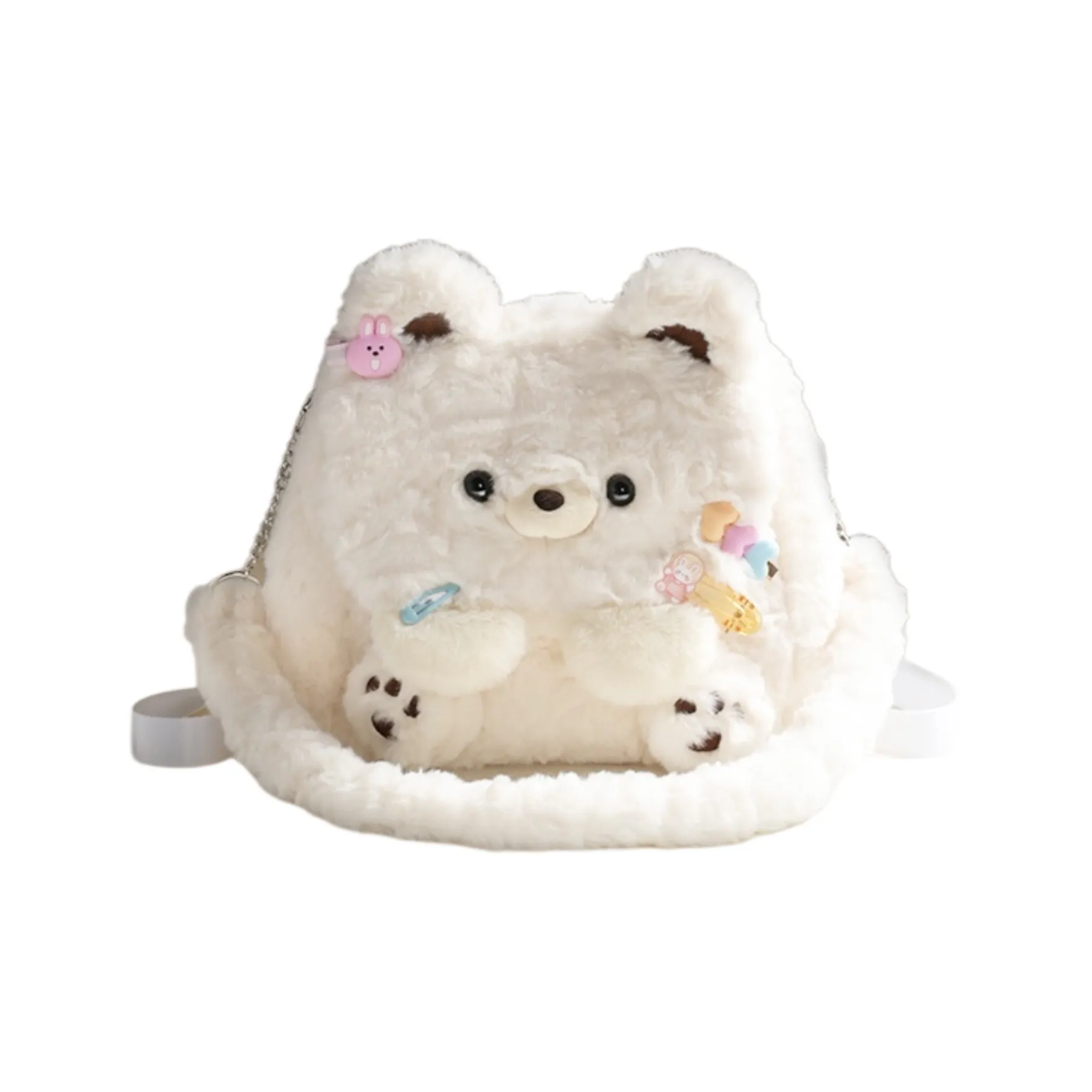 Holding Bamboo Полиэстер Рюкзак Средний Унисекс Белый