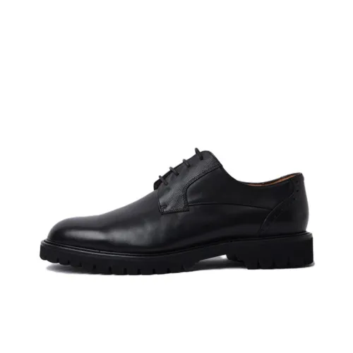 DIKENI Мужские повседневные туфли Low Top Черные для мужчин