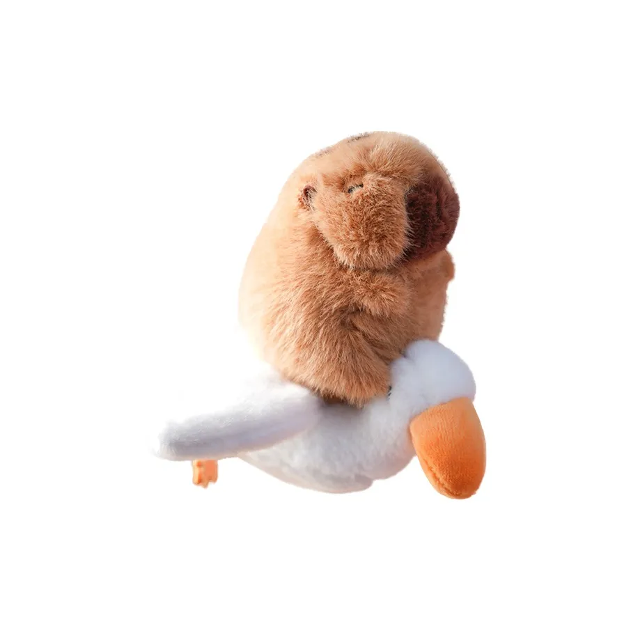 WOWOCHENG Кукла Капибара Плюшевая Подвеска 12 см Рекомендуемая Высота