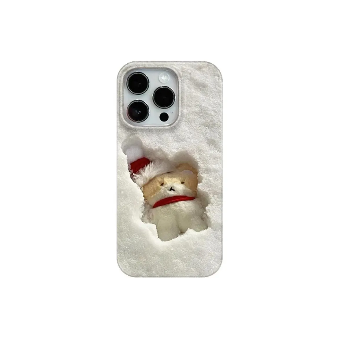 Wei Xin TPU Material Snowy Bear Phone Cases Compatible With IPhone 16/15 Pro Max/Apple 13/14 Pro Max Collection