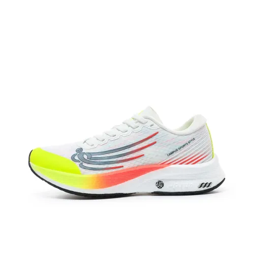 Up Run Space trapeze Беговые кроссовки Низкий Верх COLORFUL Светящийся Красный Унисекс