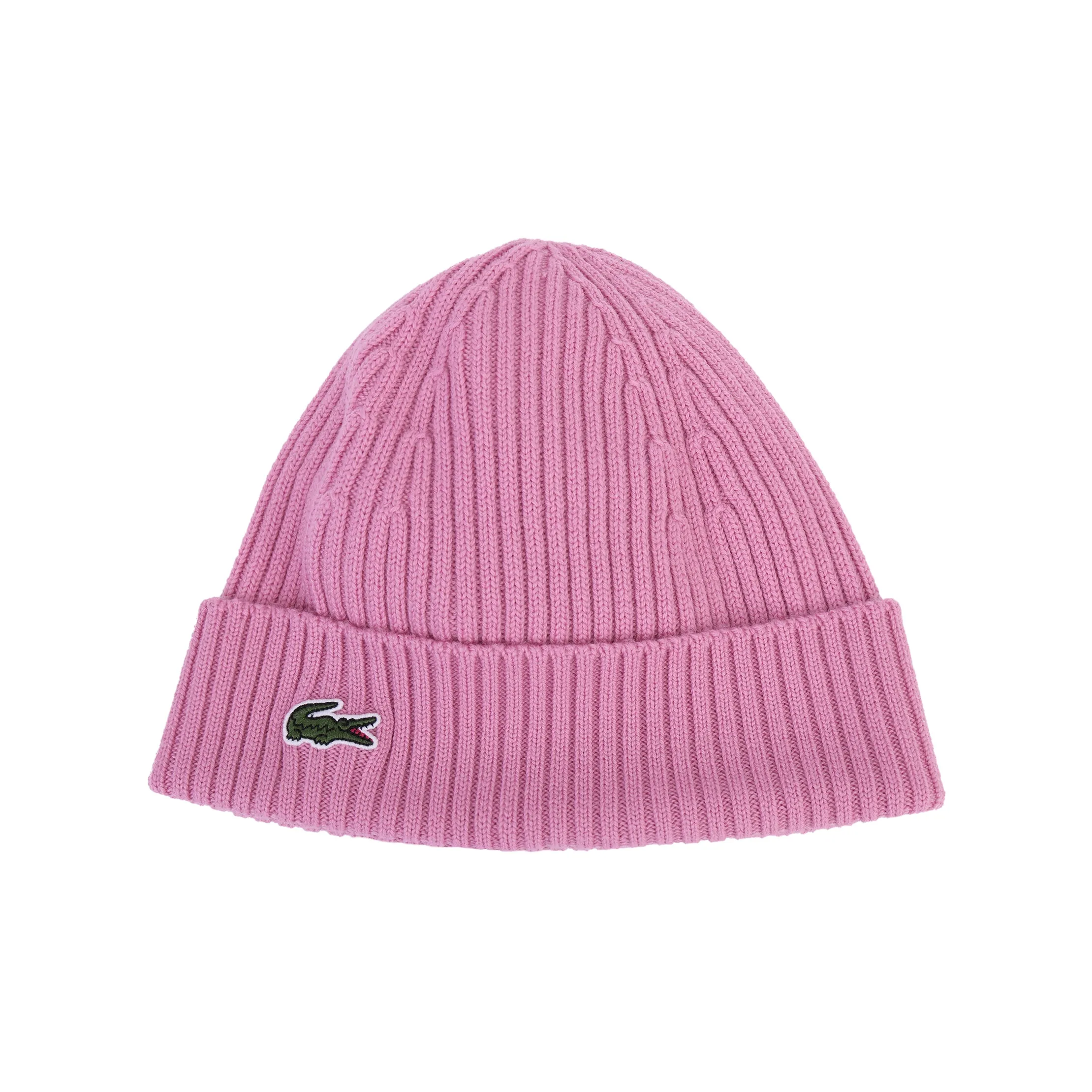 LACOSTE Шерстяные бини Унисекс Розовый