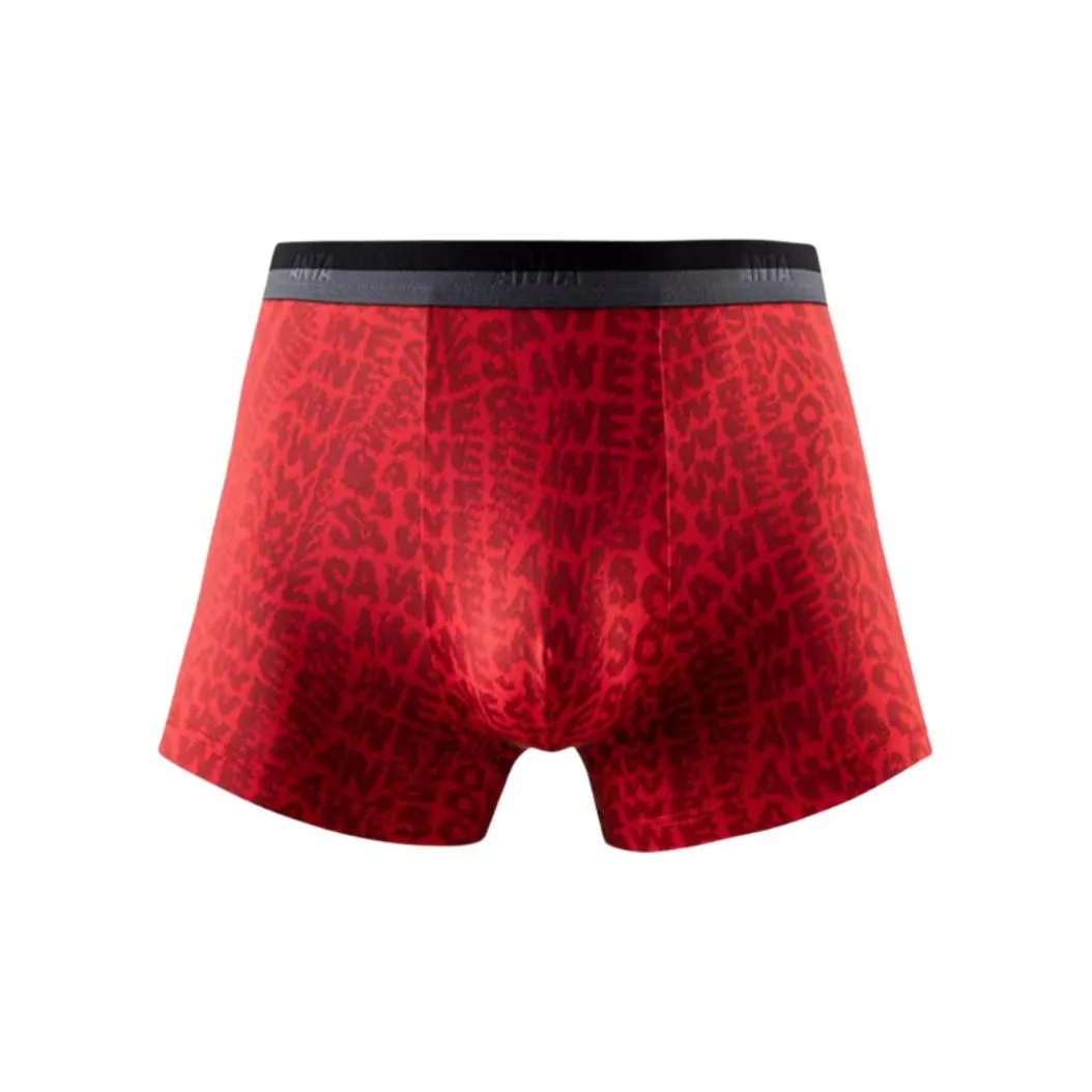 ANTA Хорошие вещи происходят Нижнее белье Мужское 1 упаковка Красный Темный Текстура С принтом