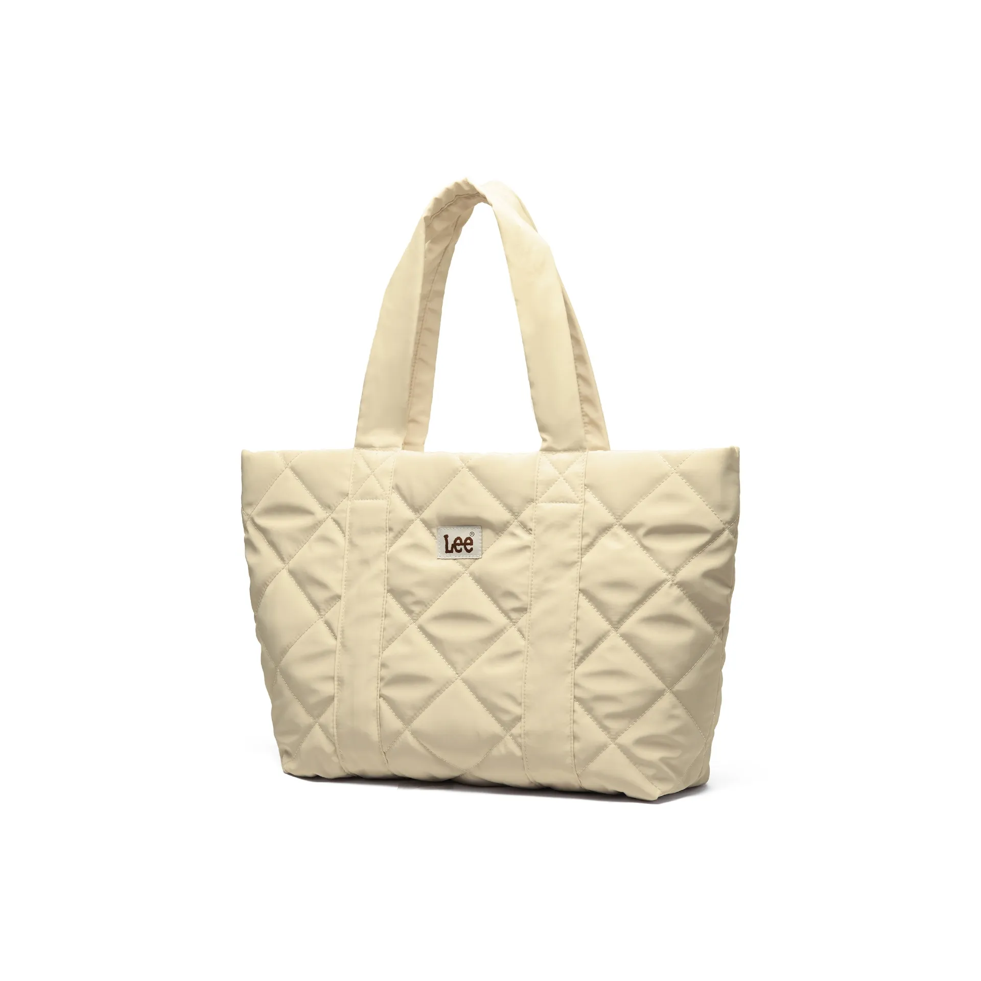 Lee Ткань Сумка-тоут Женская Хаки Коричневый