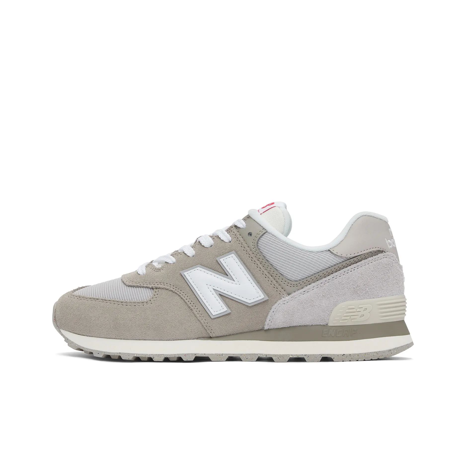 New Balance NB 574 Low Топ Беговые кроссовки Унисекс Серый
