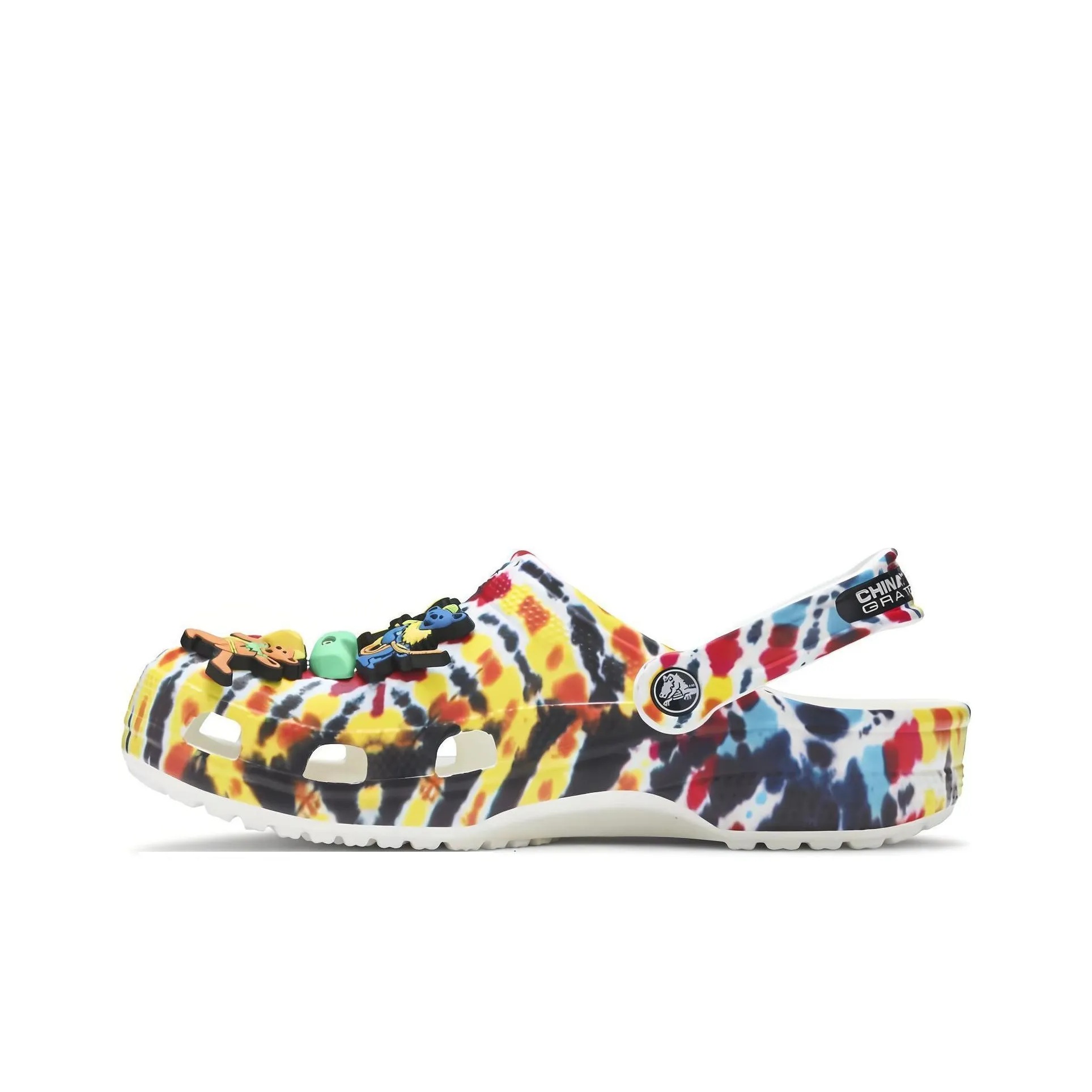 Crocs Grateful Dead X Chinatown Market X Clog 'Tie Dye'