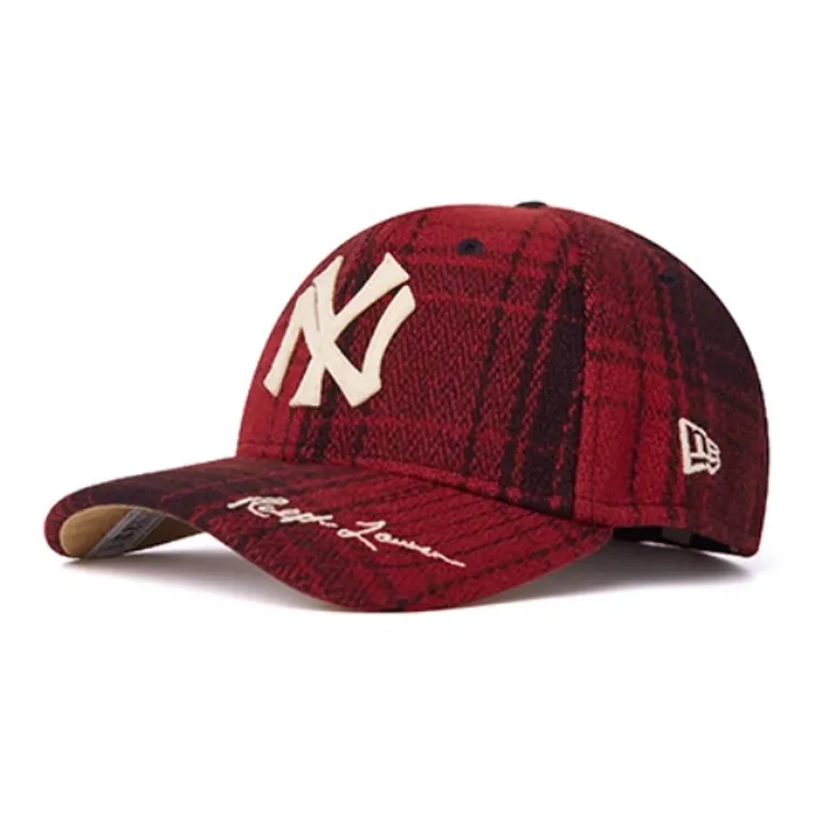 New Era Овечья шерсть Кепки Унисекс Красный