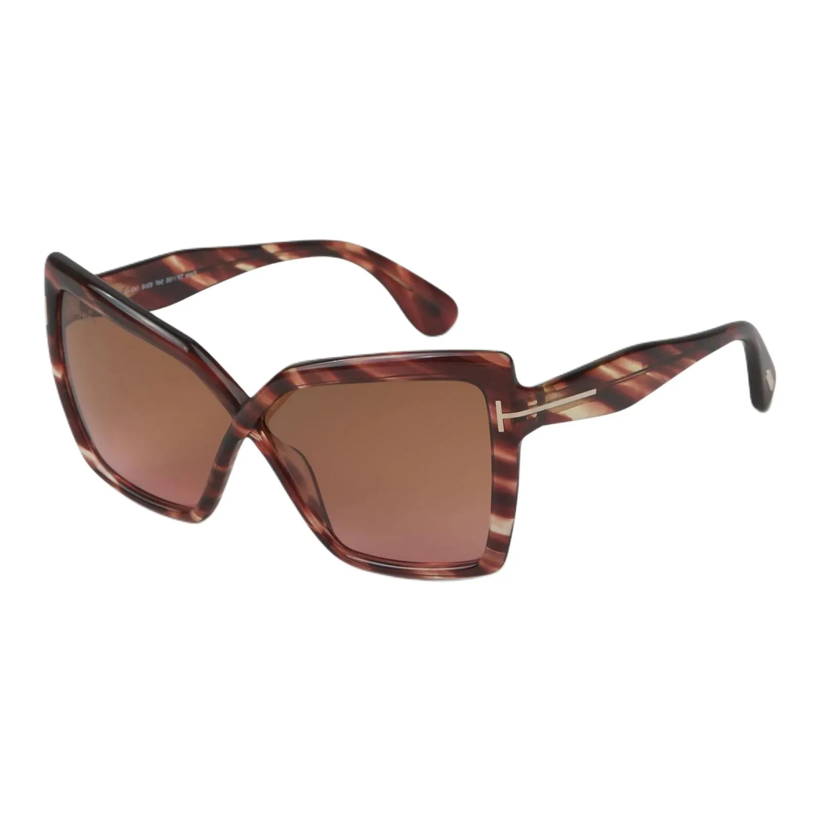 TOM FORD Fiore Butterfly Frame Sunglasses