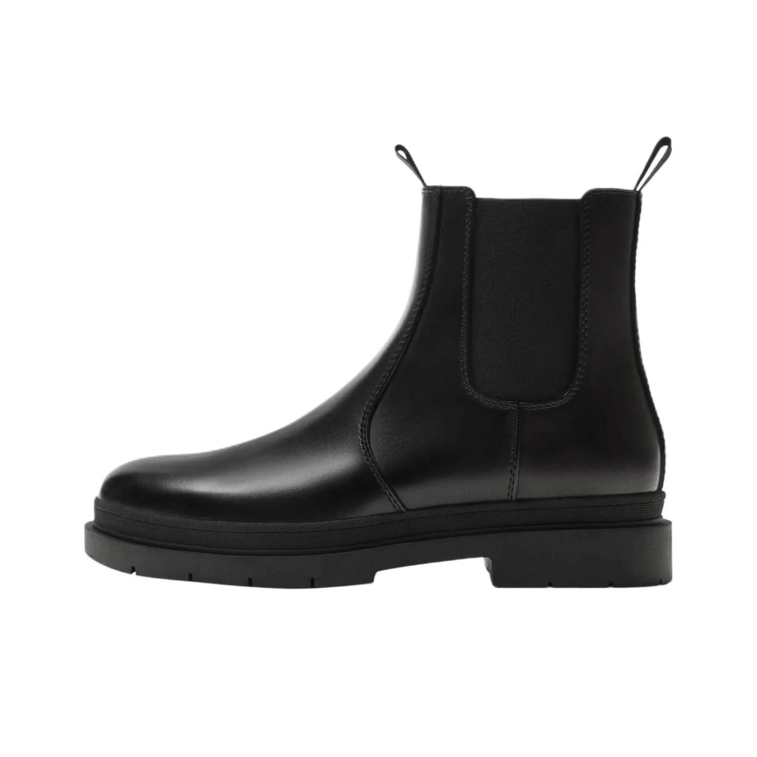 ZARA Short Chelsea Boots Men's Black