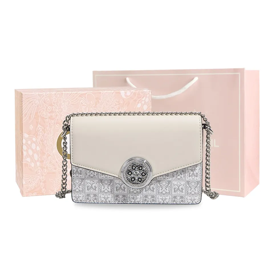 MISS GAIL Сумка через плечо из искусственной кожи сумка обычного размера женская белая