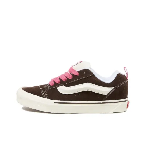VANS Knu Skool Кроссовки для скейтбординга Низкие Коричнево-красные Унисекс
