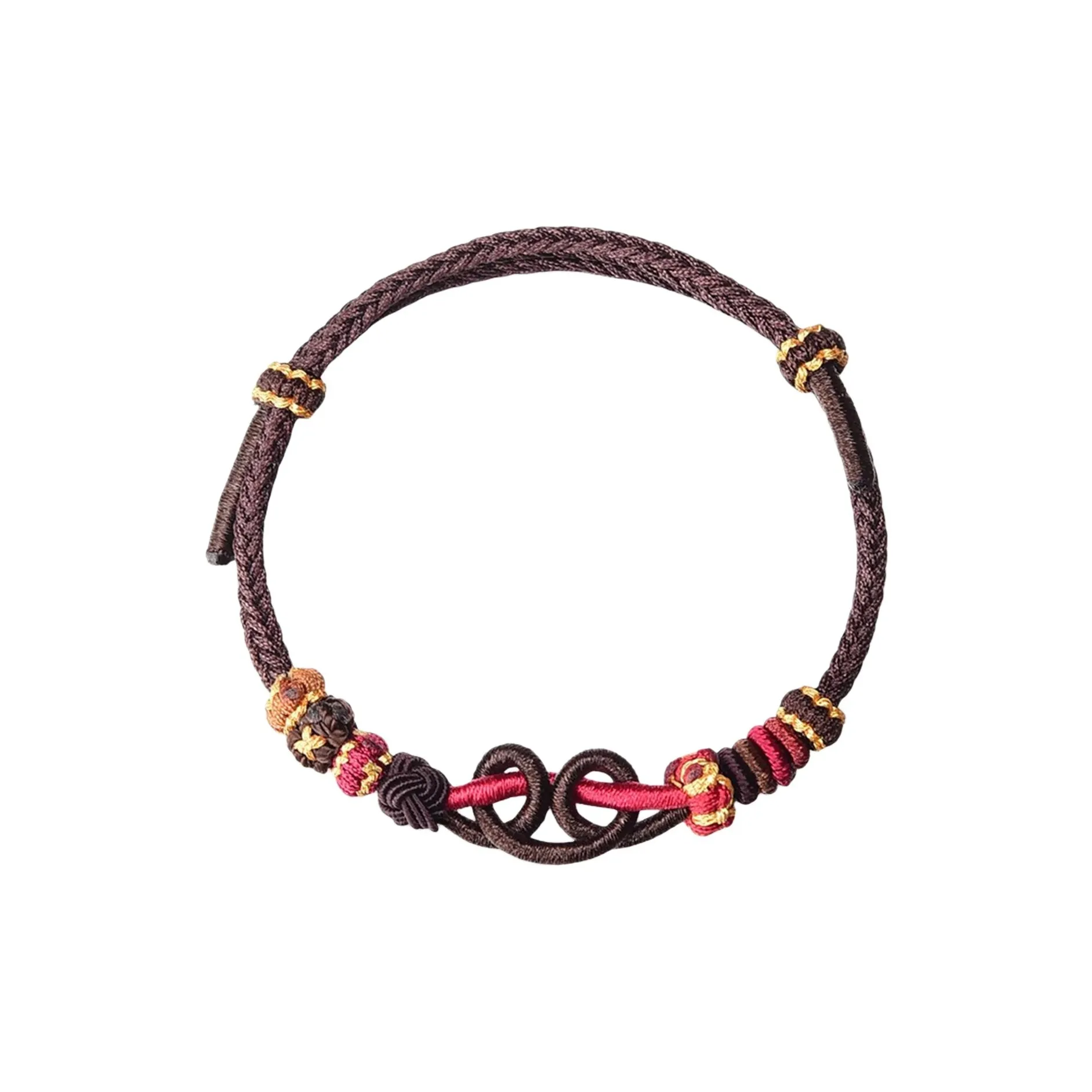 Moon Jewelry Ледяной шелк Хлопок Шнур Браслет Шнурки Унисекс