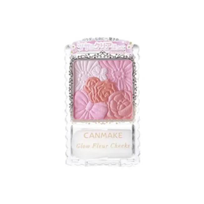 CANMAKE Лепесток 5 цветов Румяна Корректирующий тон кожи Контуринг и Усиливающий цвет лица 35г 35г*2