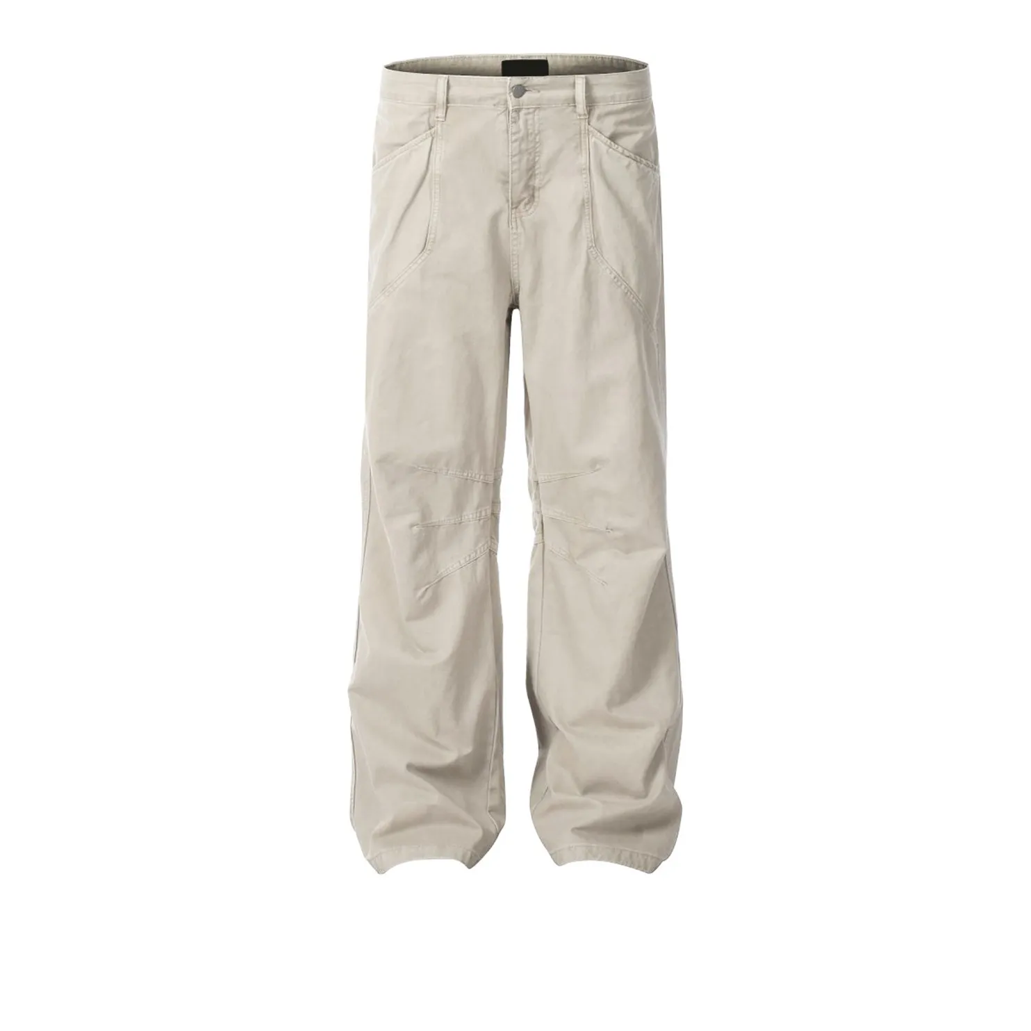 MIIRACER Jeans Unisex Light Khaki