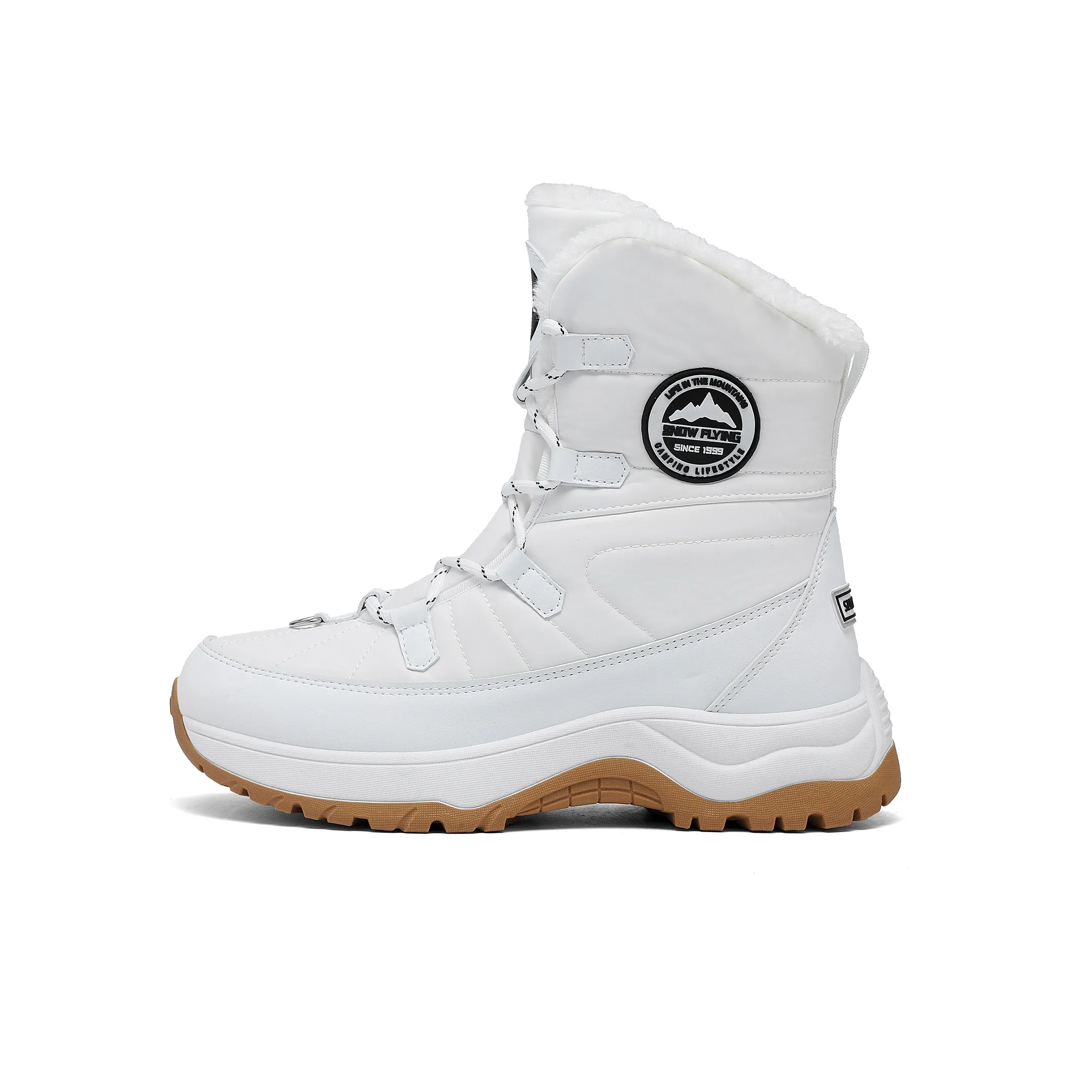 SNOW FLYING Зимняя коллекция тактических ботинок Короткие сноубутсы Унисекс
