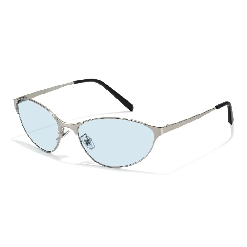 MK MINGKU Сплав Кошачий глаз Солнцезащитные очки Женские