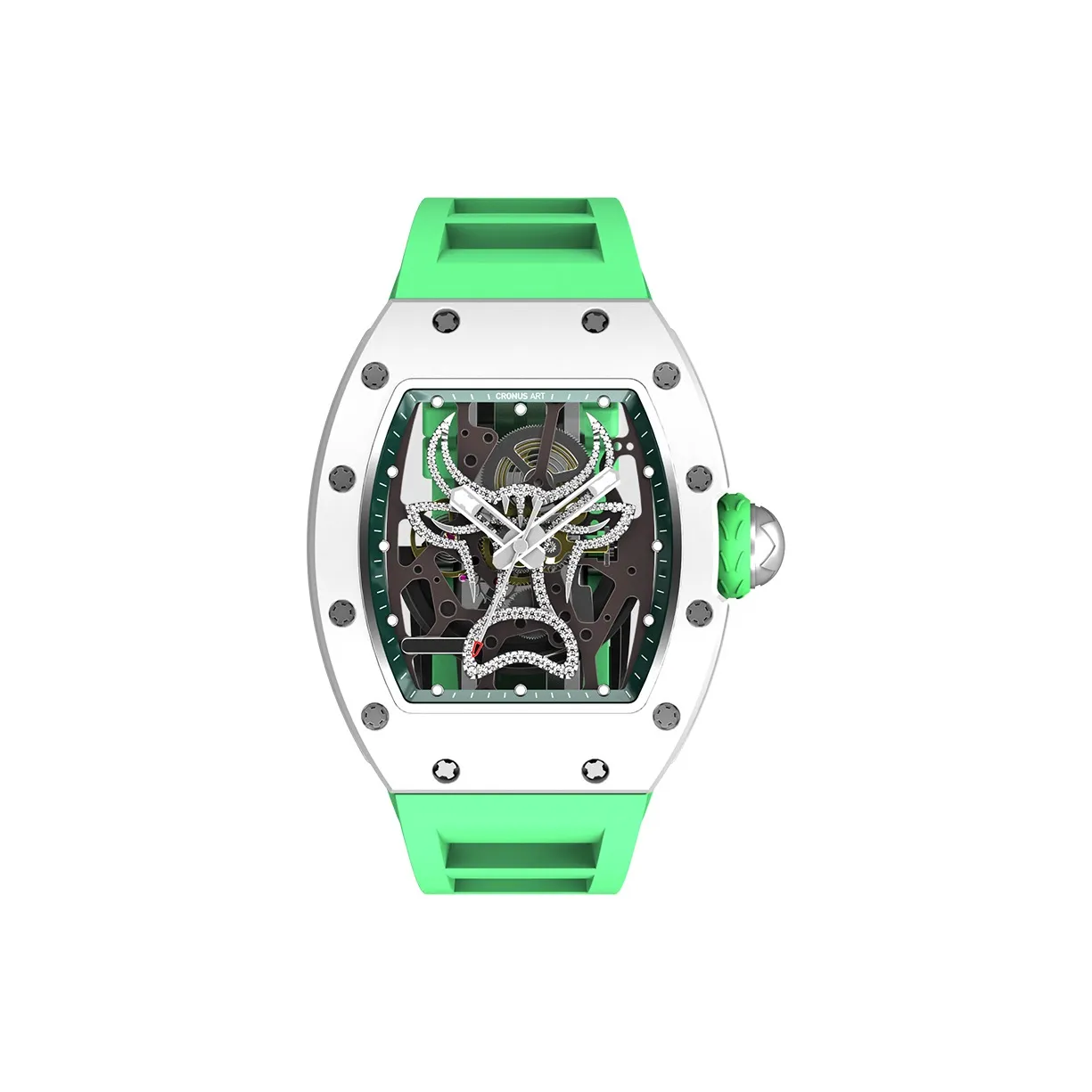 CRONUSART Men's Carbon Fiber Series Watch