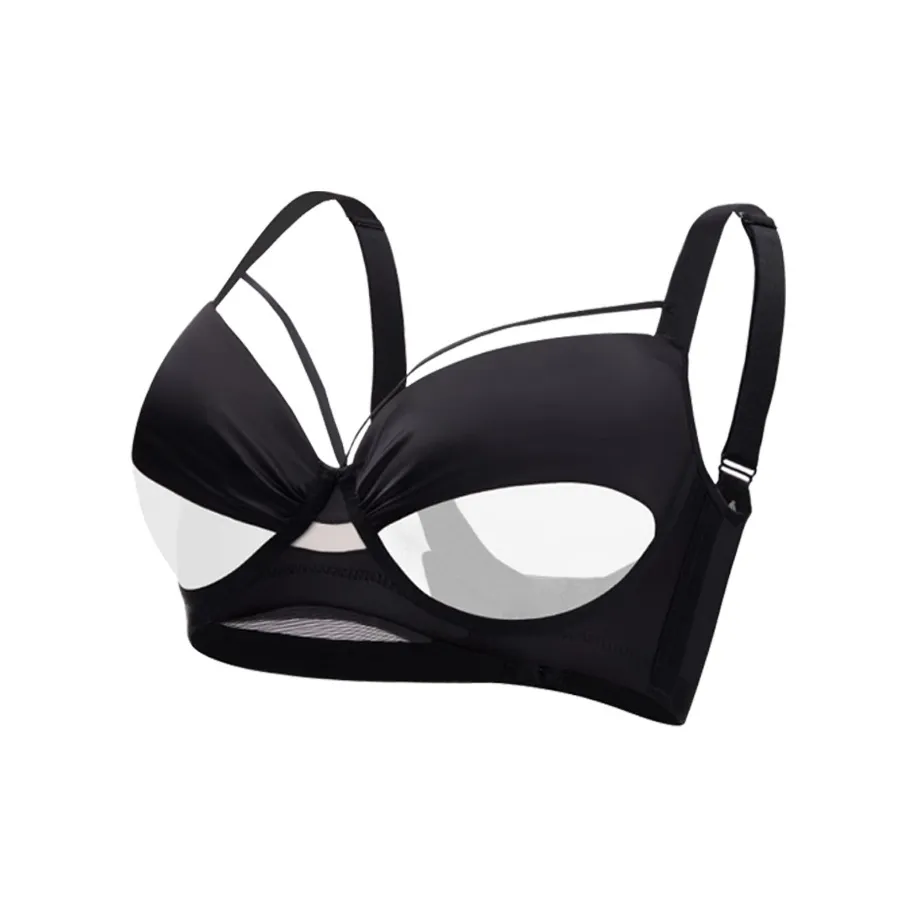 Sugar Granules Bra Women's Black
