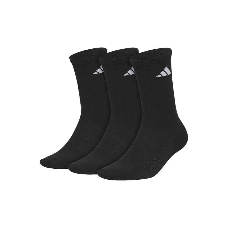 Adidas Носки Crew Унисекс 3 упаковки черные