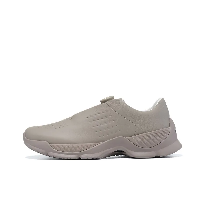 LI-NING 1990 Commuter Series Support Anti-Slip And Wear-Resistant Low-Top Casual Shoes Men's Coffee Foam Taupe
