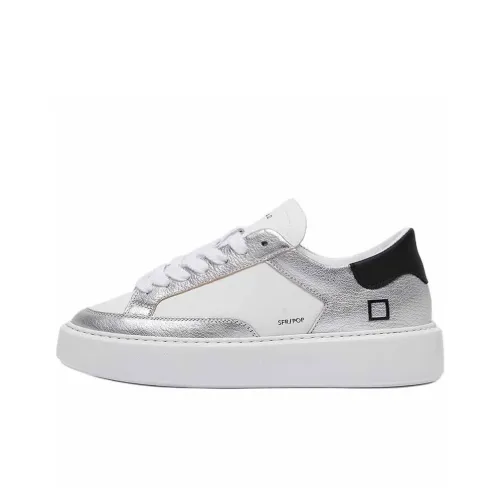 D.A.T.E Кроссовки для скейтбординга Low Top Серебряные Женские