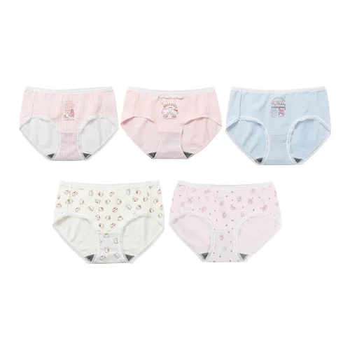 Tutuanna 5 пар Sanrio Коллаборация Антибактериальные Женские Трусы