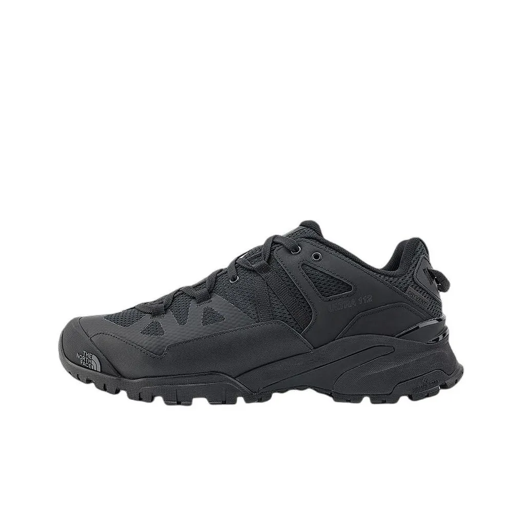THE NORTH FACE Anti Slip Wear Resistant Low Top Hiking Shoes Men's Black