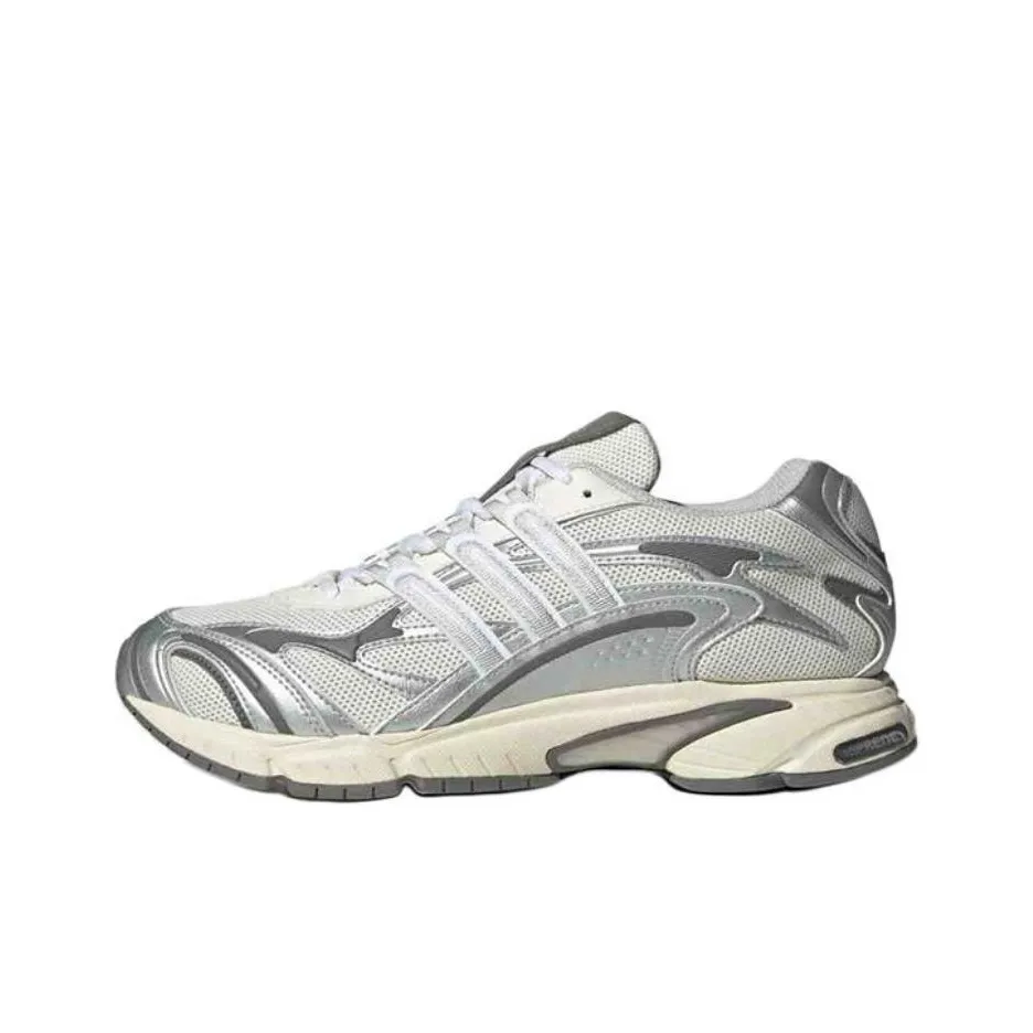 Adidas Originals Temper Run 2,0 Slip-resistant Abrasion-resistant Low Top Footwear Slip-resistant Abrasion-resistant Low Top Footwear Unisex White Silver