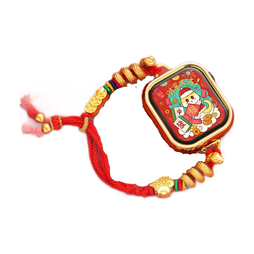 CHENSONG Strap Apple Compatibility Woven Material 38 49mm