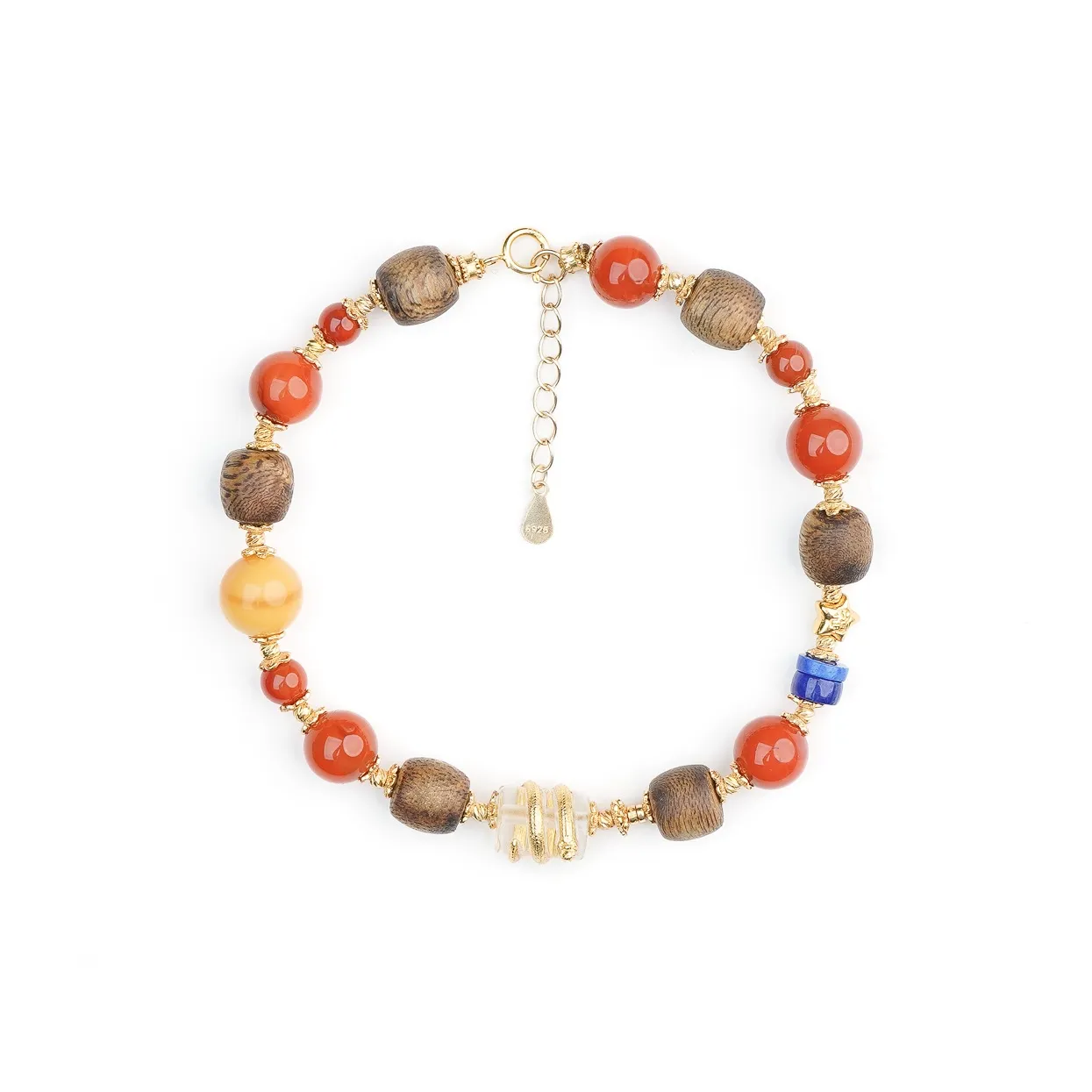 Xianyuan Fragrance Agarwood Wooden Bracelets Unisex