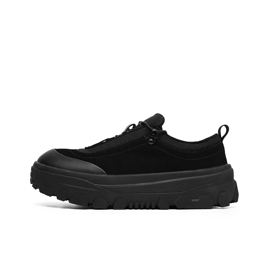 Angelmi Slip-resistant Abrasion-resistant Низкий топ Casual Мужской Черный