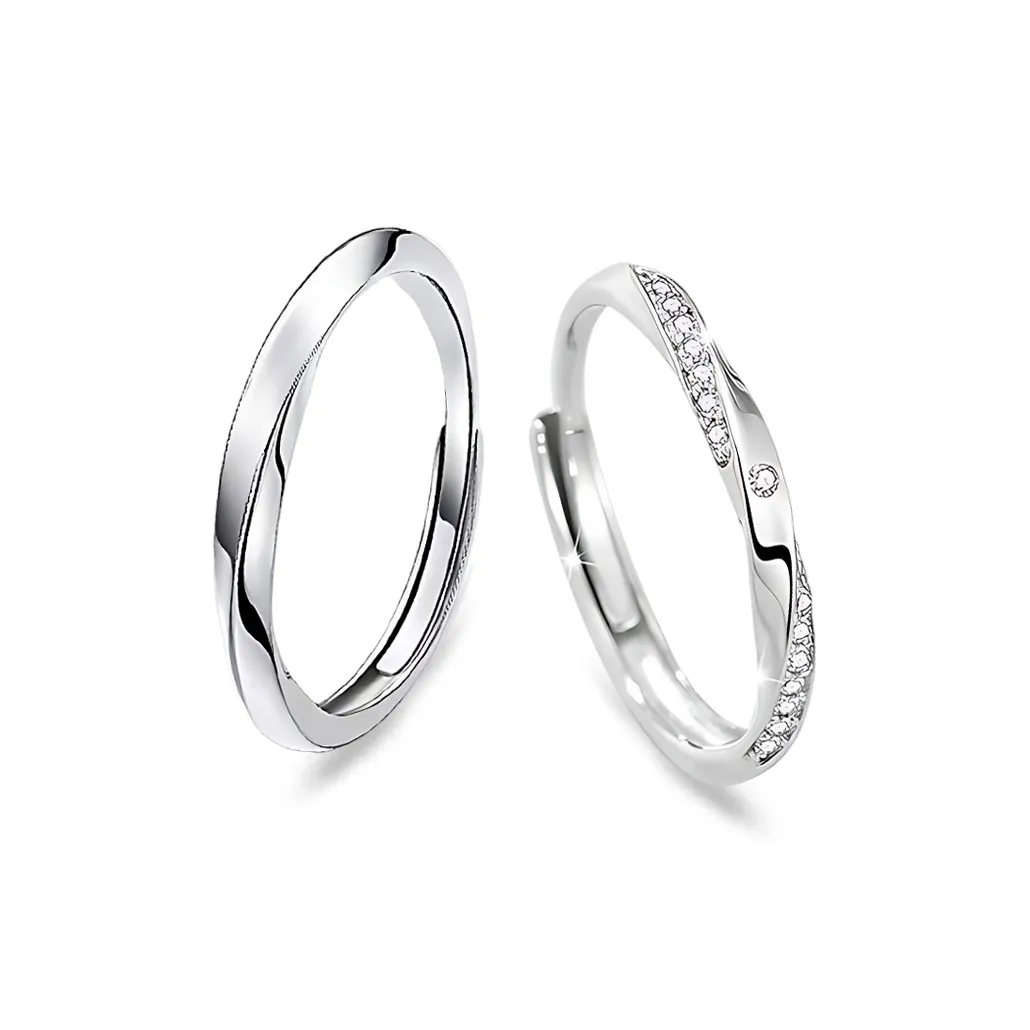 GUDS GAVE S999 Fine Серебряные Кольца Унисекс