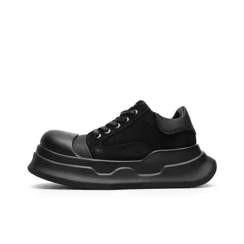 Hong Kong Meng Кроссовки для скейтбординга Low Top Черные Унисекс