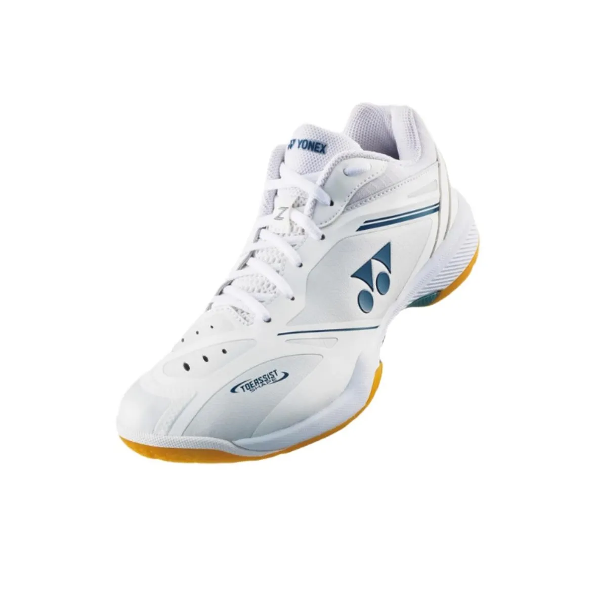 YONEX 65Z4 Устойчивый к истиранию Дышащая Низкая Обувь для Бадминтона Унисекс Белая Широкая Подошва Форма