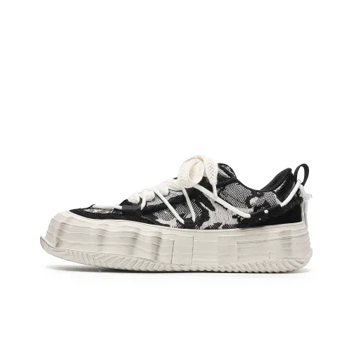 Hong Kong Meng Кроссовки для скейтбординга Low Top Черные Мужские