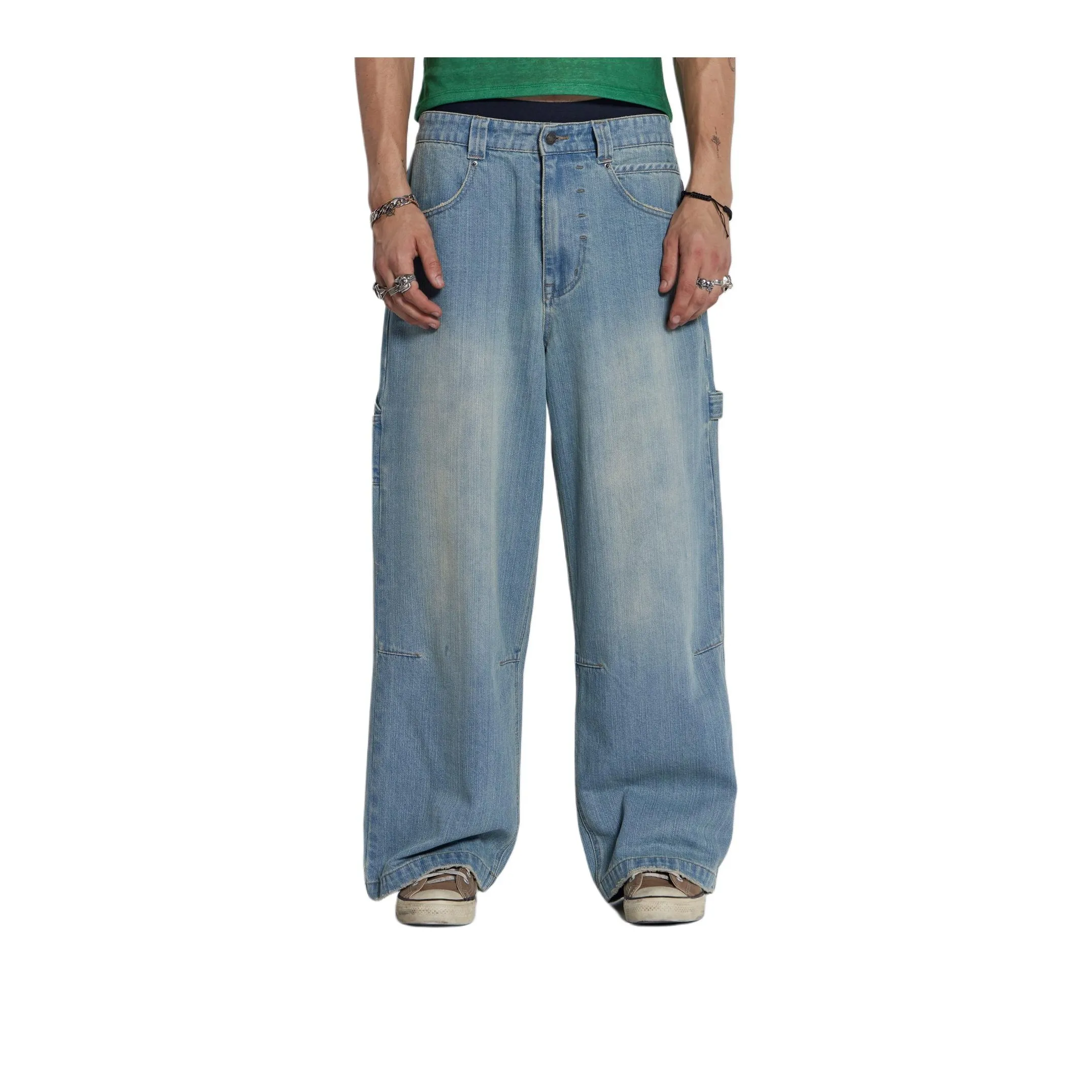 Jaded London Jeans Men's Light Blue