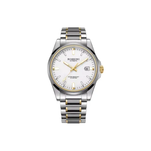 ROSSINI Механический часы Movement для мужчин, 41 мм, белые