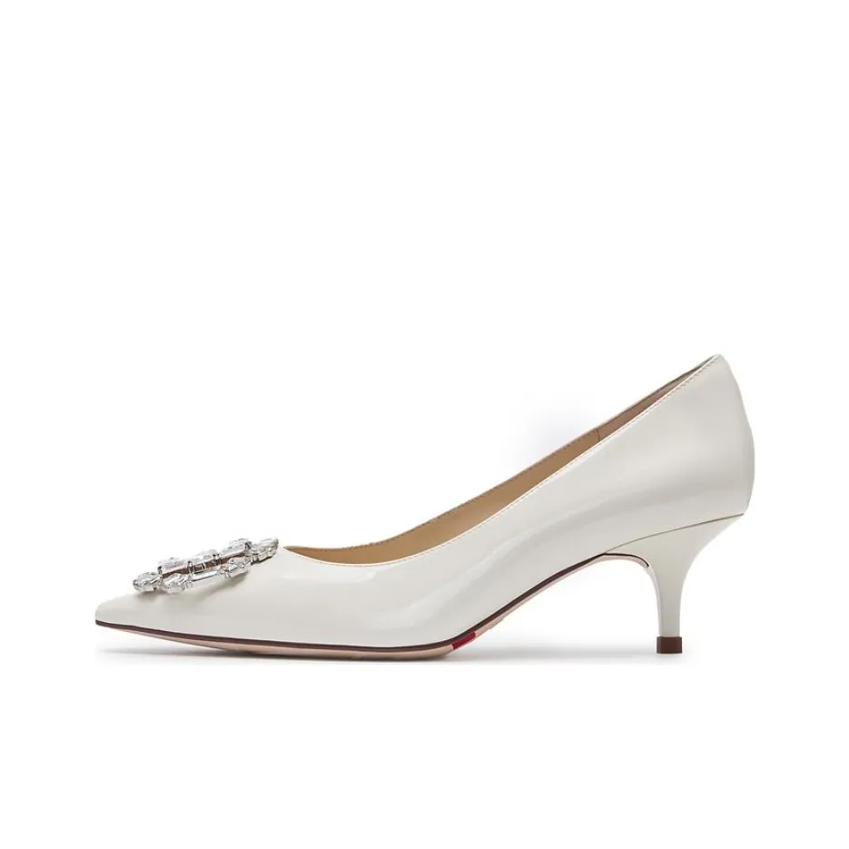 Staccato MELODY Sugar Cube Shoe Slim Heel High Heels 5.5cm Women's