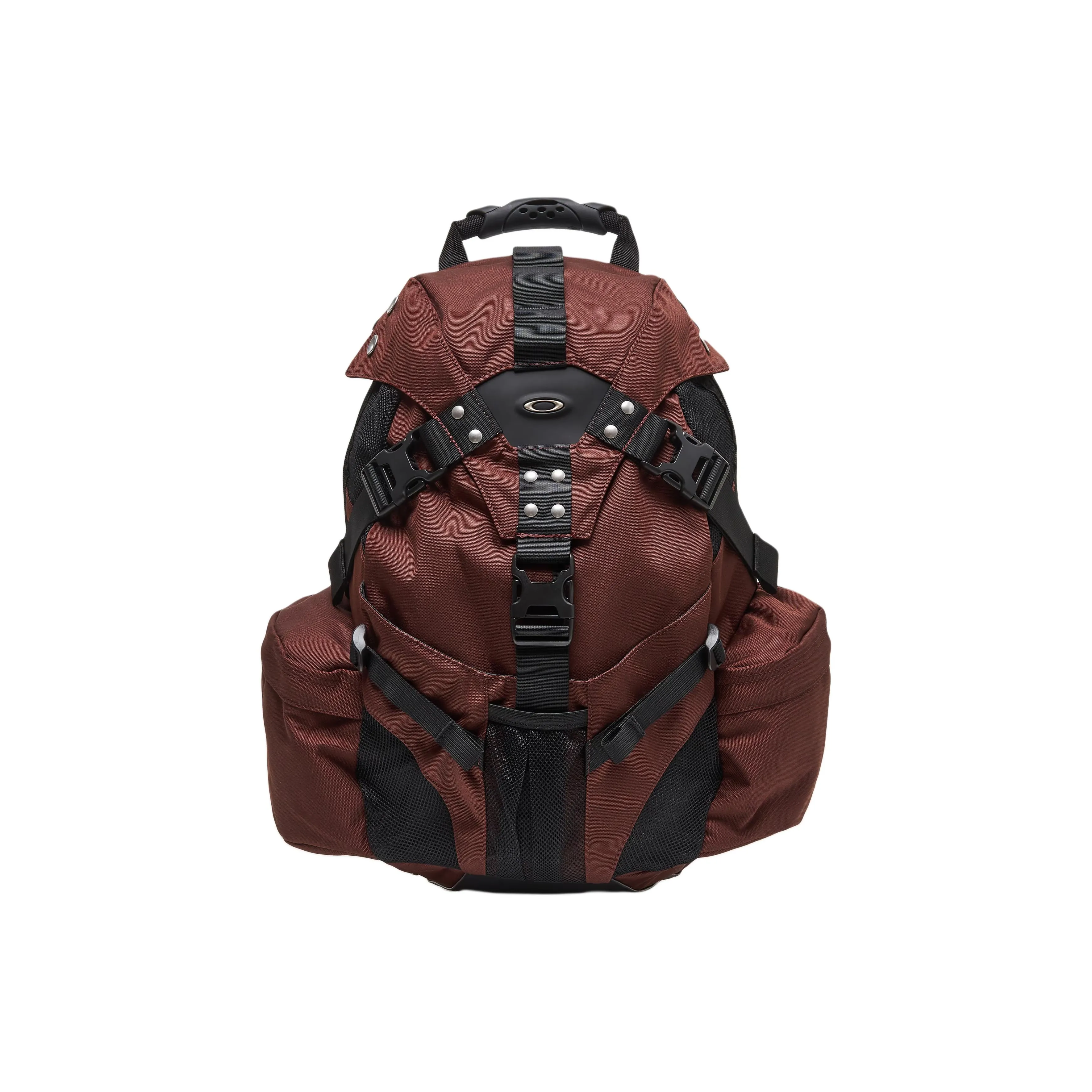 Oakley Backpack Recycled Polyester Brown Men's