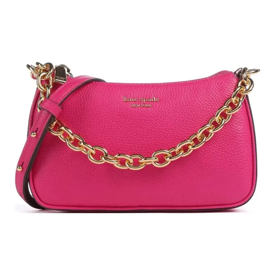 Kate Spade GRAIN LEATHER Сумка через плечо Женская Розовая