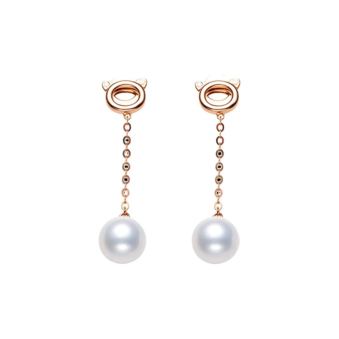 Andaozi Freshwater Pearl Earrings Women's
