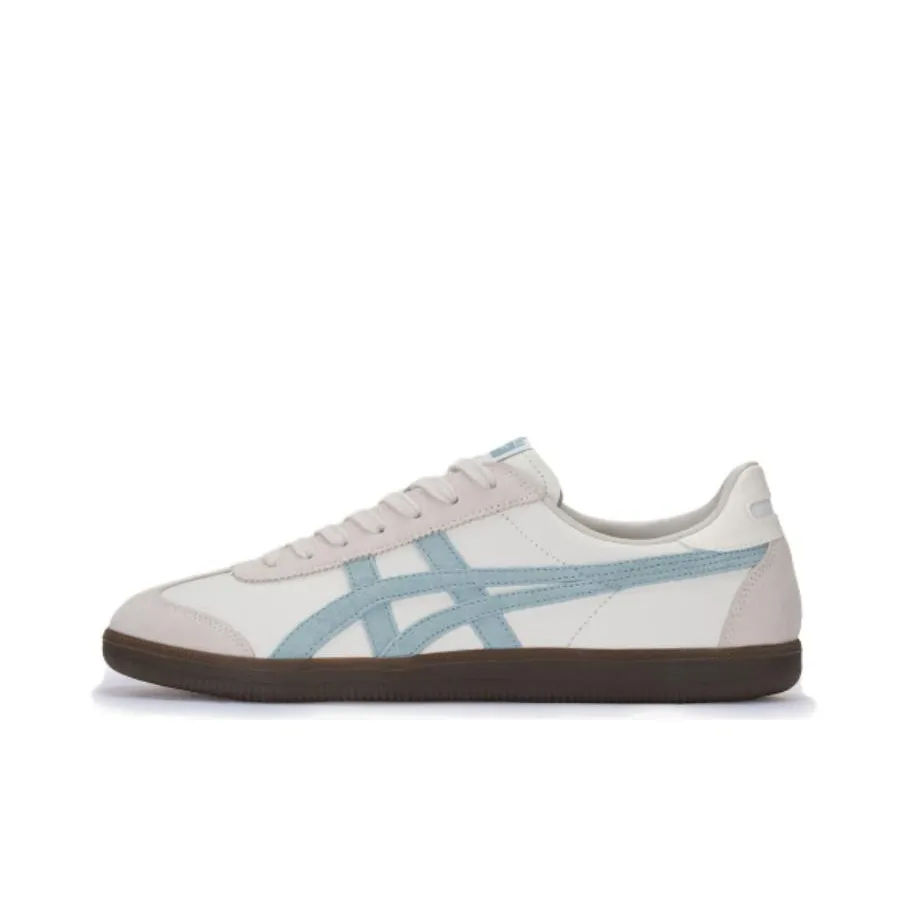 Onitsuka Tiger Tokuten Anti Slip Wear Resistant Low Top Casual Shoes Unisex White Light Green
