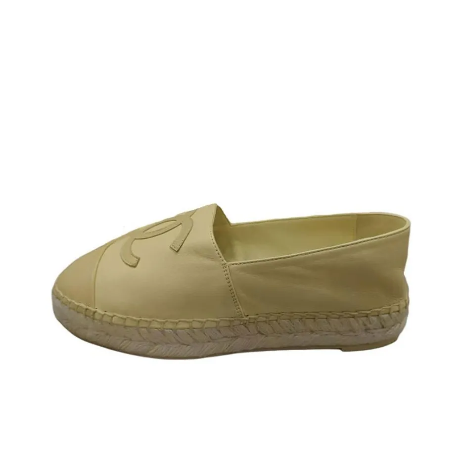 CHANEL 22P Espadrilles Women's Yellow