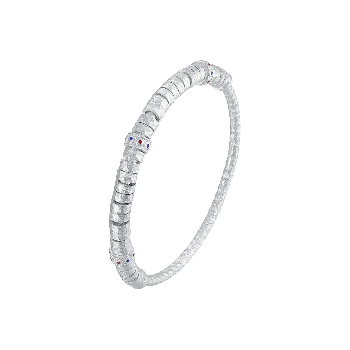 WINY 999 Fine Silver Bangles Women's Solid Handcrafted, Bestie Bangle