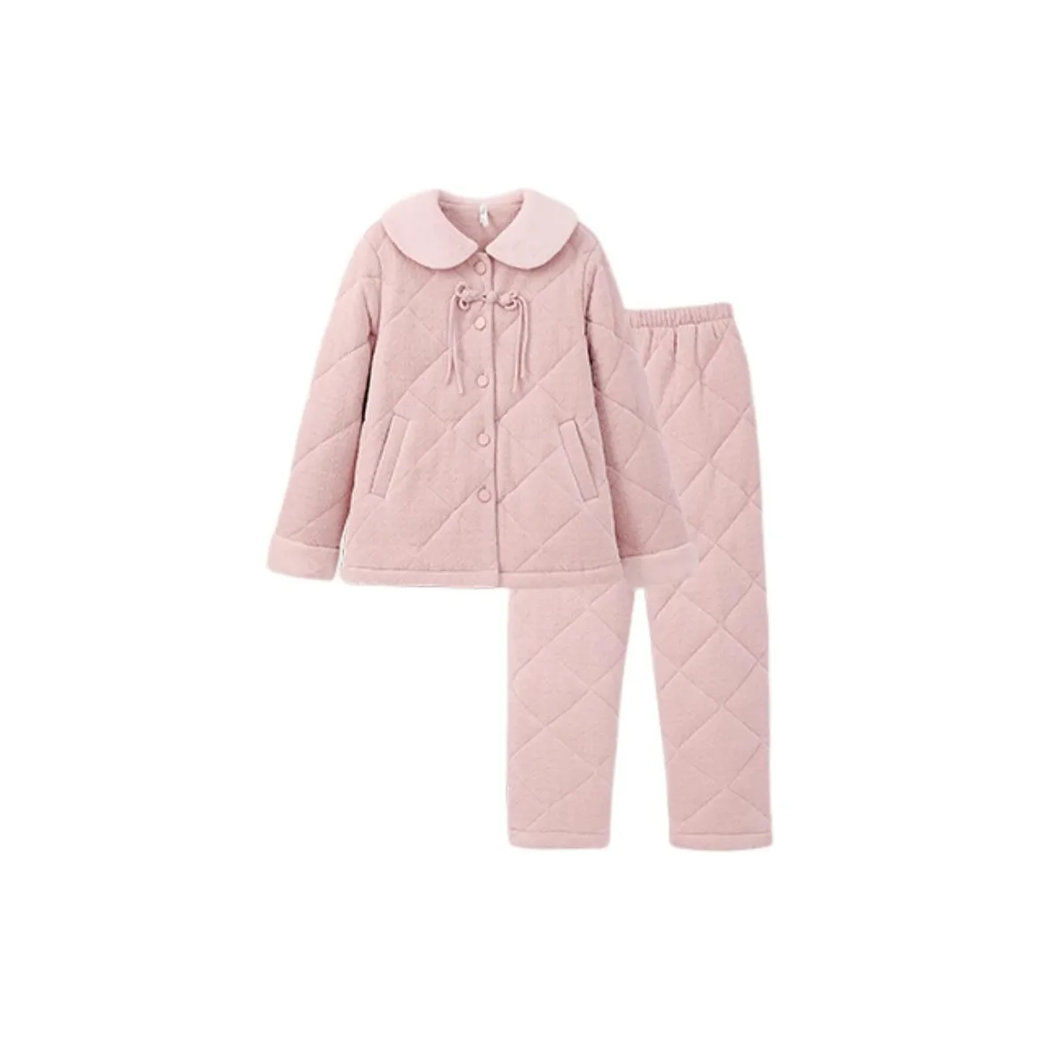 Aannsfam Pajama Комплект Женский Пастельно-Розовый