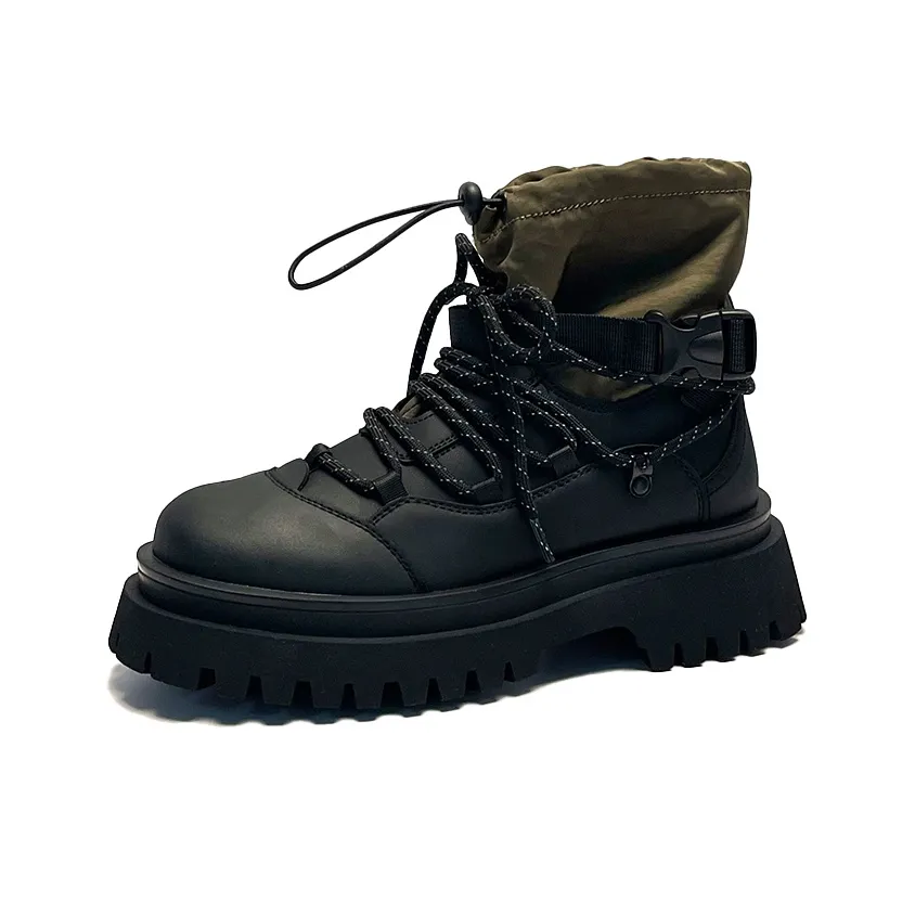 JIPOSEN Ботильоны Унисекс Армейский зеленый