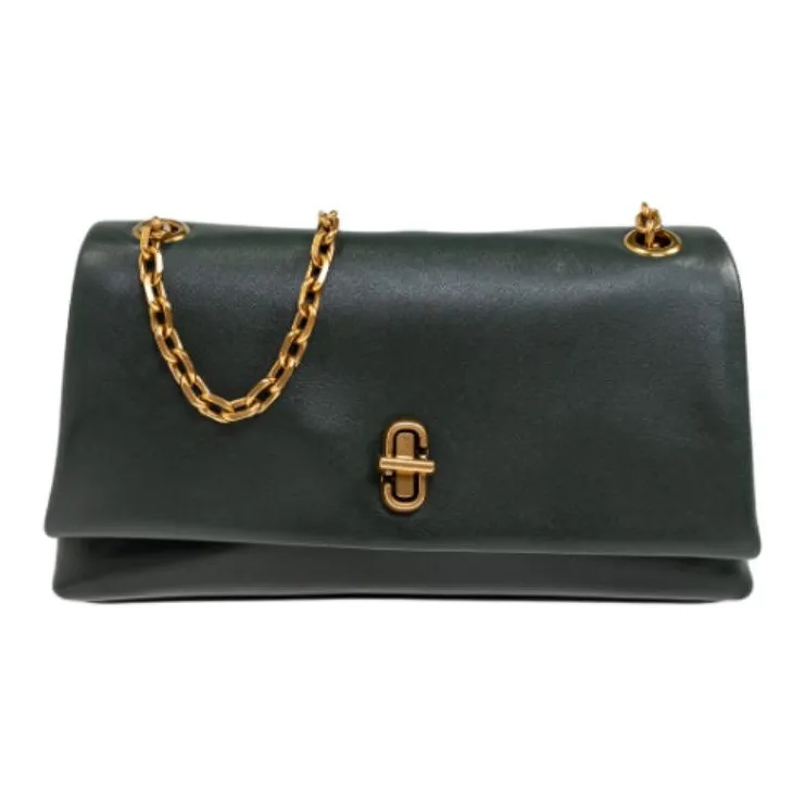 MARC JACOBS Кожа Плечевая сумка Женская Зеленая