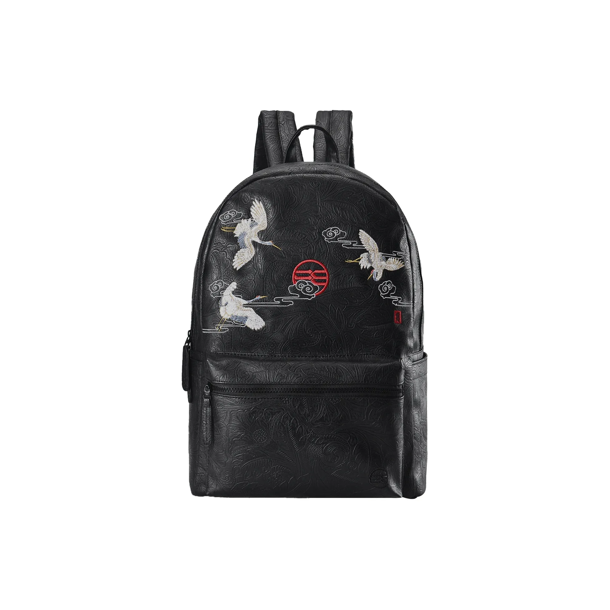 Рюкзак из ПВХ стандартный унисекс черный