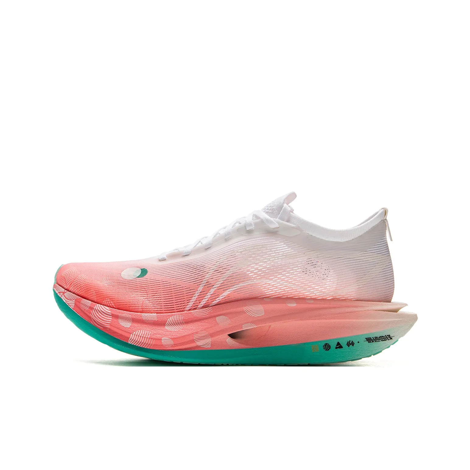 LiNing Flyco 5 ELITE Амортизация Противоскользящий Низкий Отскок Низкий Топ Карбоновая Плита Кроссовки для Бега Marathon Унисекс