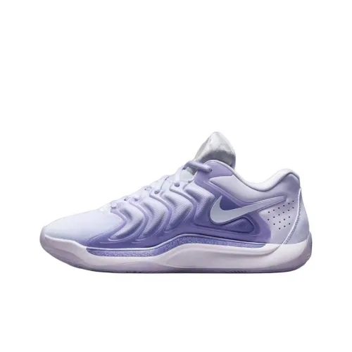 NIKE KD 17 Баскетбольные кроссовки Низкие Топ Фиолетовые Мужские